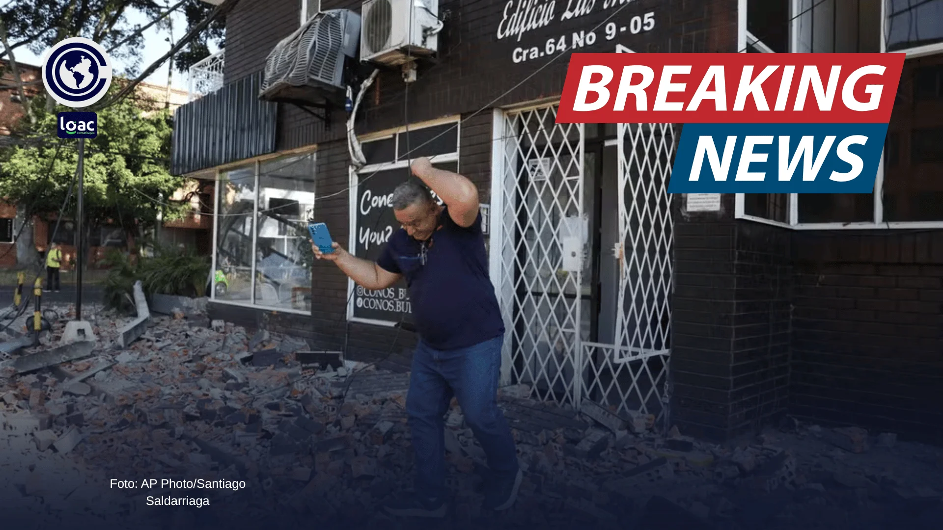 Terremoto de magnitude 7,4 atinge a Colômbia e deixa mortos e cidades com danos; veja o que se sabe
